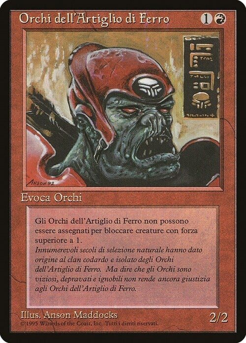 Ironclaw Orcs Card Front