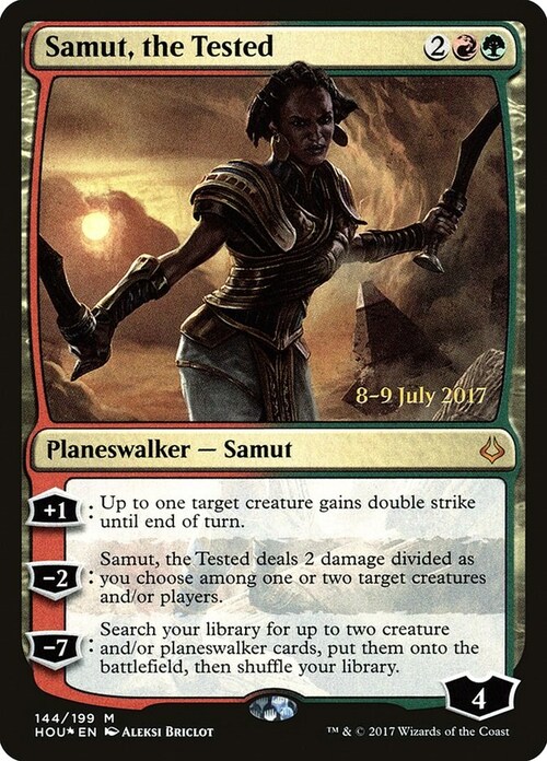Samut, the Tested Card Front