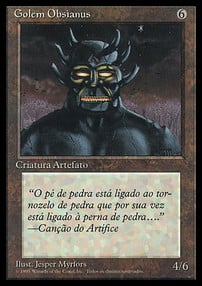 Obsianus Golem Card Front