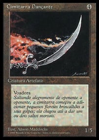 Dancing Scimitar Card Front