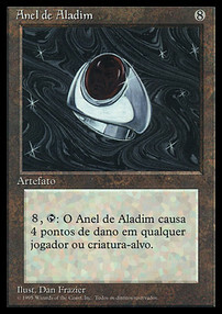 Aladdin's Ring Card Front