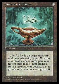Aladdin's Lamp Card Front