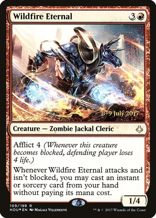 Wildfire Eternal Card Front