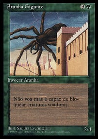 Giant Spider Card Front