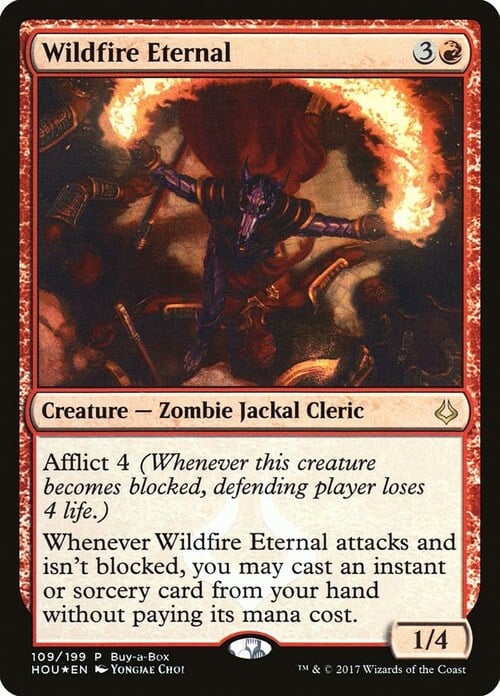Wildfire Eternal Card Front