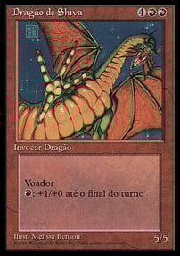 Shivan Dragon Card Front