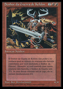 Keldon Warlord Card Front