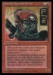 Ironclaw Orcs Card Front