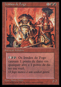 Brothers of Fire Card Front