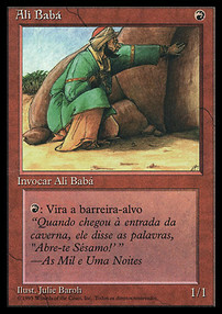 Ali Baba Card Front