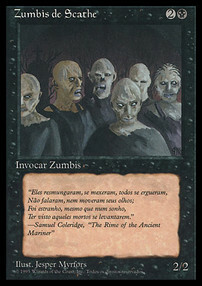 Scathe Zombies Card Front