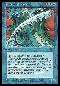 Wall of Water Card Front