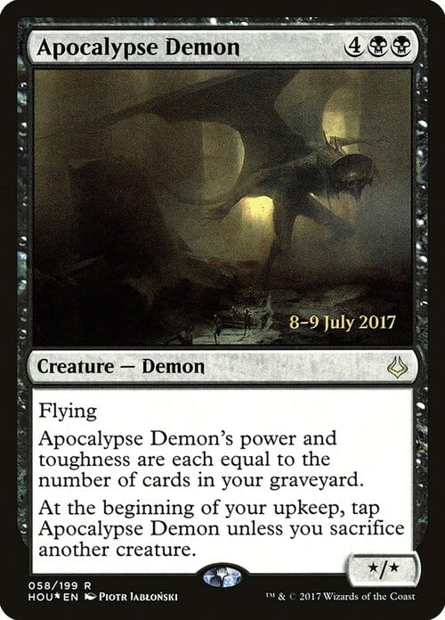 Apocalypse Demon Card Front