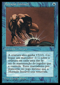 Unstable Mutation Card Front