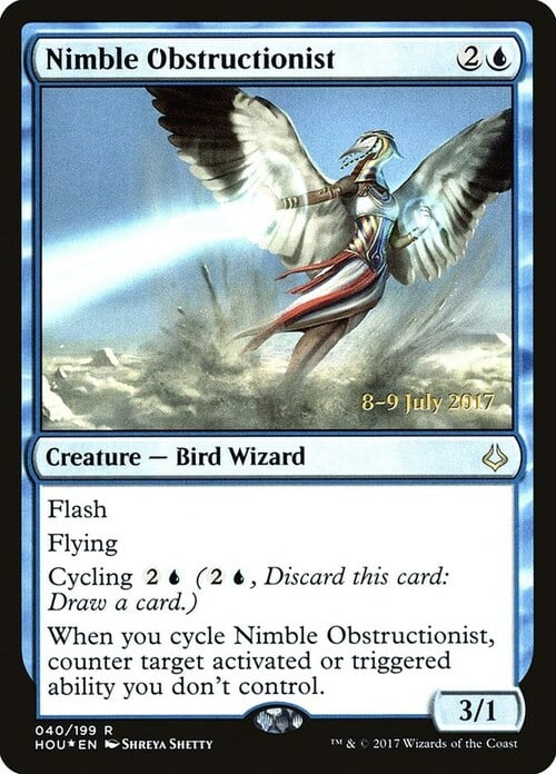 Nimble Obstructionist Card Front