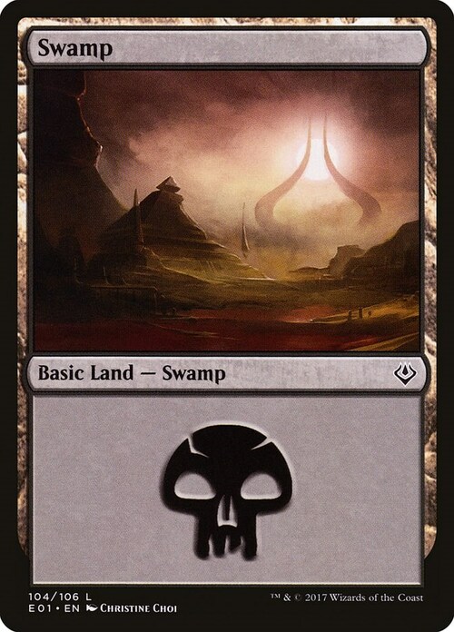 Swamp Card Front
