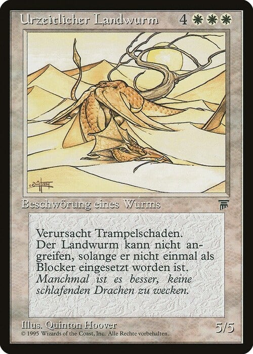 Elder Land Wurm Card Front
