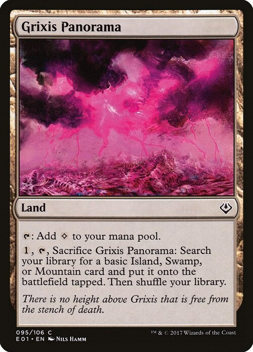 Grixis Panorama Card Front