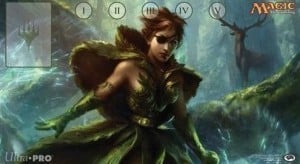 Commander 2014: "Freyalise, Llanowar's Fury" Playmat
