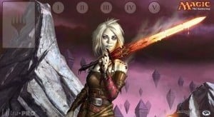 Commander 2014: "Nahiri, the Lithomancer" Playmat