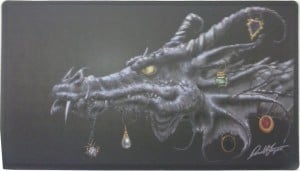 Dan Frazier: Mox Dragon (Black) Playmat