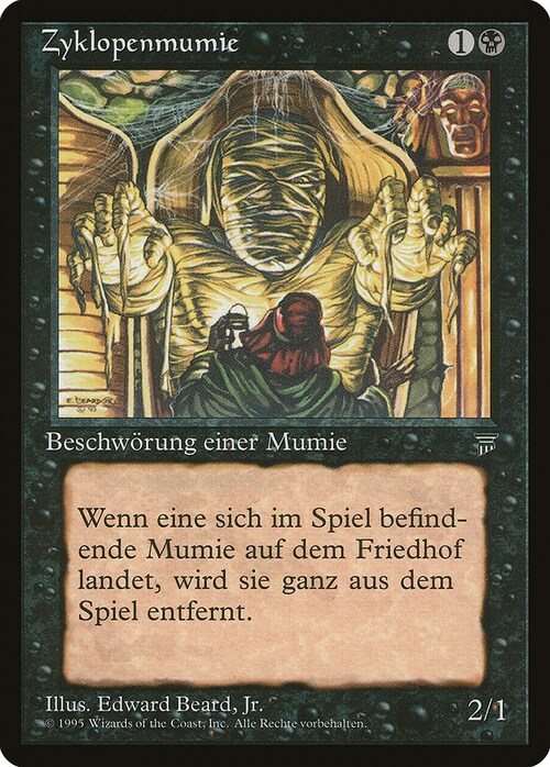 Cyclopean Mummy Card Front