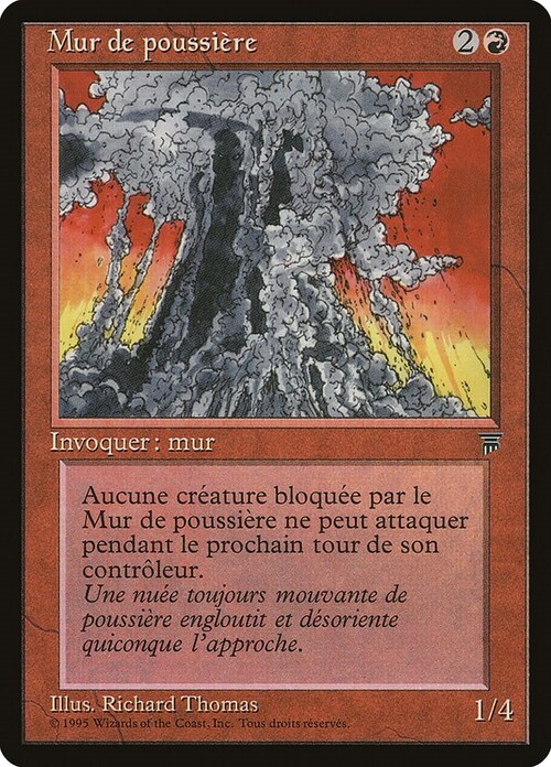 Wall of Dust Card Front