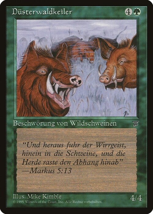 Durkwood Boars Card Front