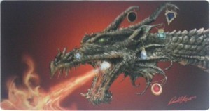Dan Frazier: Mox Dragon (Red) Playmat