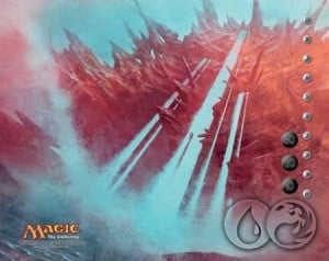 Eventide: "Cascade Bluffs" Playmat