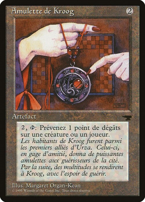 Amulet of Kroog Card Front