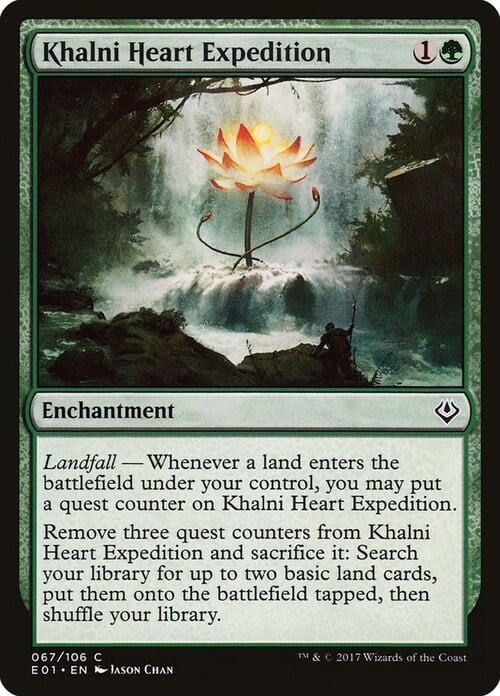 Khalni Heart Expedition Card Front