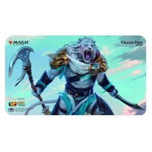 Grand Prix Detroit 2018 "Ajani, Adversary of Tyrants" Playmat