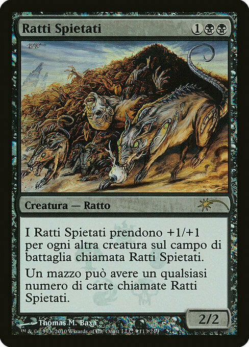 Ratti Spietati Card Front