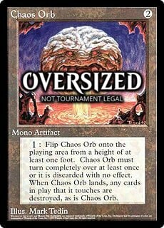 Chaos Orb (oversize) Card Front