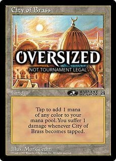 City of Brass Card Front