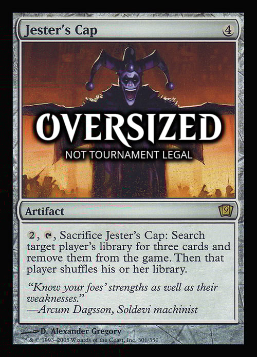 Jester's Cap Card Front