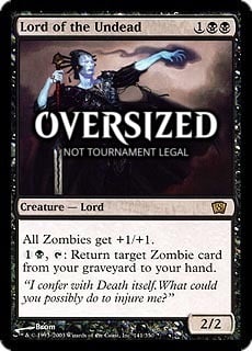 Lord of the Undead (Oversized) Card Front