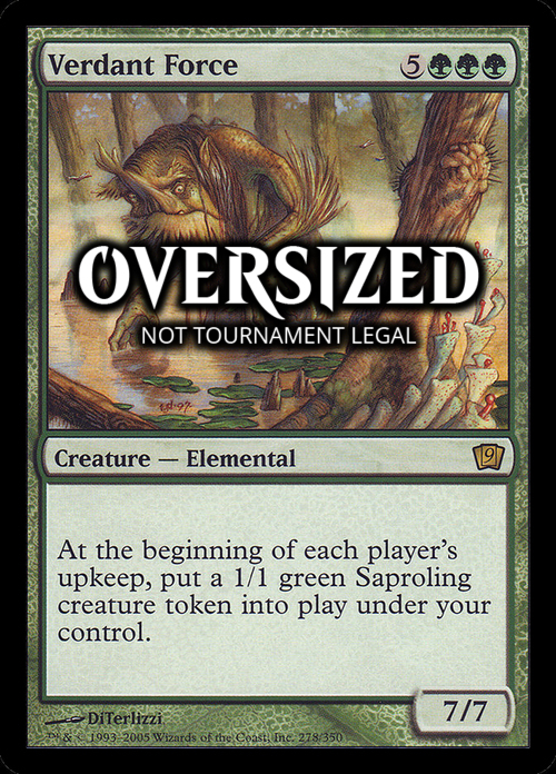 Verdant Force Card Front