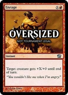 Enrage (Oversized) Card Front