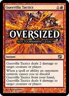 Guerrilla Tactics (Oversized) Card Front