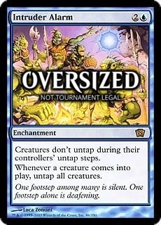 Intruder Alarm (Oversized) Card Front