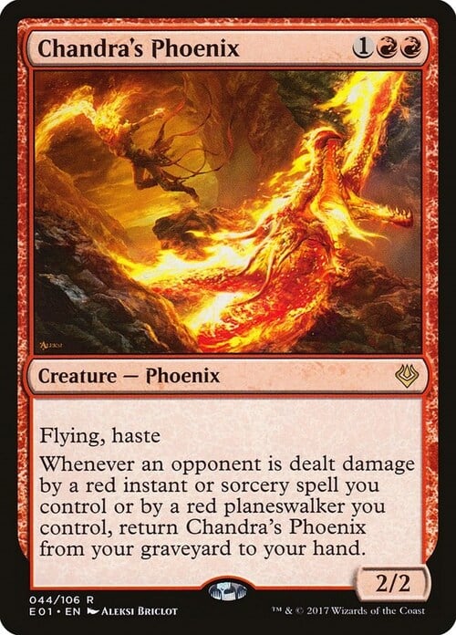 Chandra's Phoenix Card Front