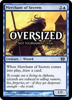 Merchant of Secrets (Oversized) Card Front