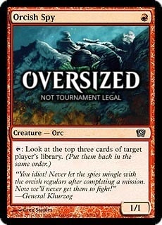 Orcish Spy (Oversized) Card Front