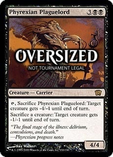 Phyrexian Plaguelord (Oversized) Card Front