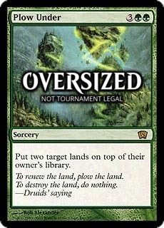 Plow Under (Oversized) Card Front