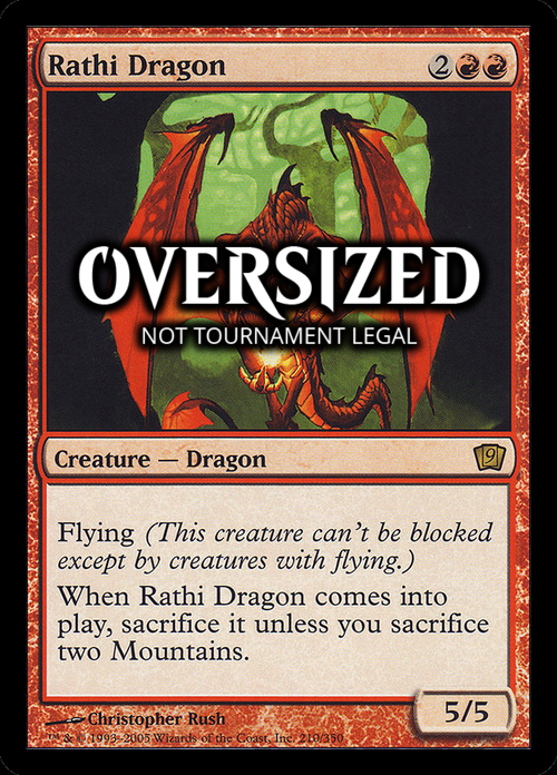 Rathi Dragon Card Front