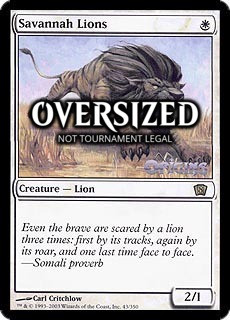 Savannah Lions Card Front