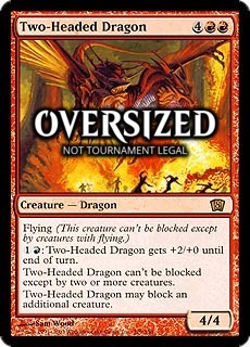 Two-Headed Dragon (Oversized) Card Front